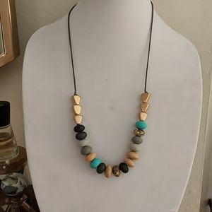 Rare rabbit adjustable long necklace